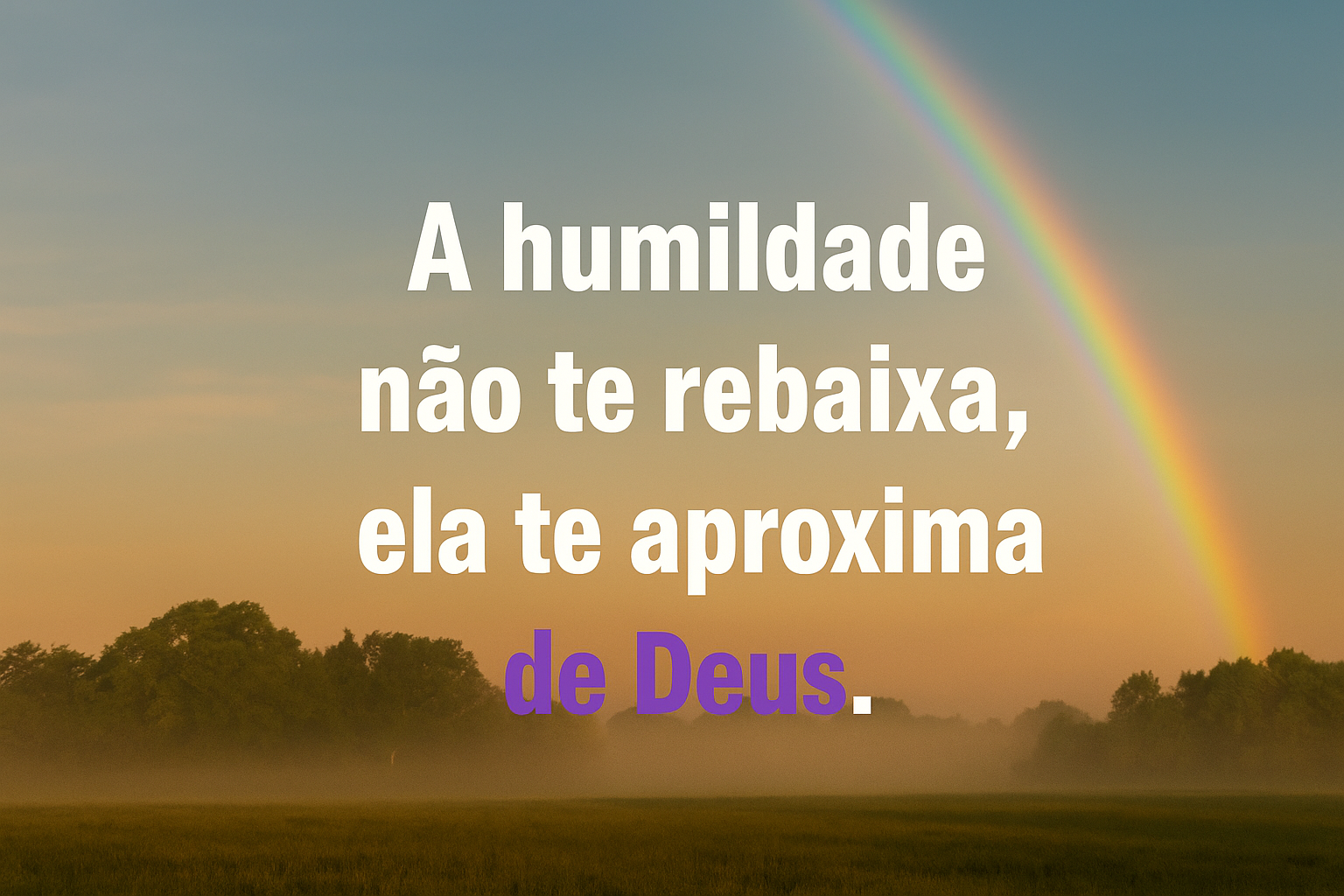 Quando Deus Nos Prova na Humildade Quando Deus nos prova na humildade