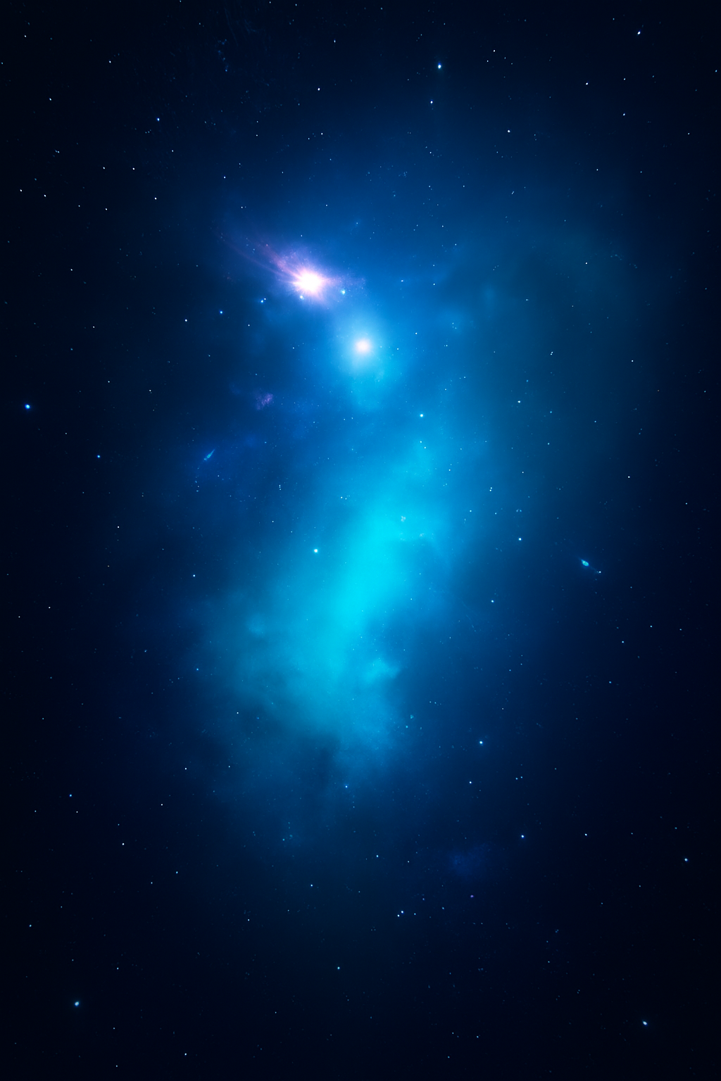 Fundo profundo azul para o artigo Como ir mais fundo em Deus como ir mais fundo em Deus